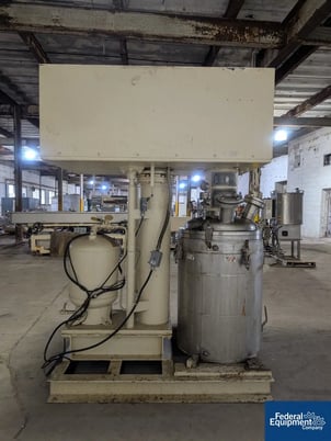 40 gallon Ross #HSM-40, double helical vacuum mixer, Stainless Steel, jacketed mixing can - Image 4