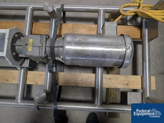 2" Seepex Progresive Cavity Pump, range BCSO, with motor, commission# 813132.2, built 2006 - Image 6