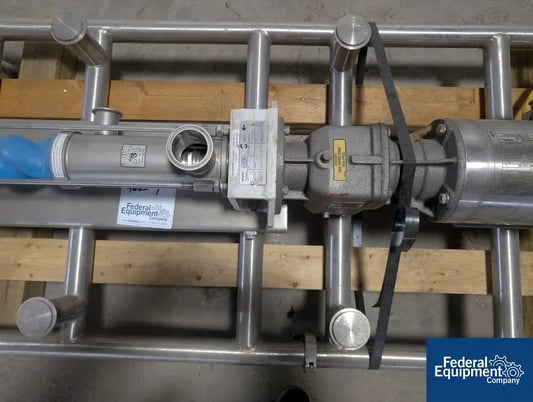 2" Seepex Progresive Cavity Pump, range BCSO, with motor, commission# 813132.2, built 2006 - Image 8