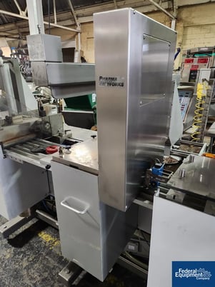 Klockner #CP10/EL, blister packing machine, 208V, 3 phase, PharmWorks vision system, serial# 153,1994 - Image 6