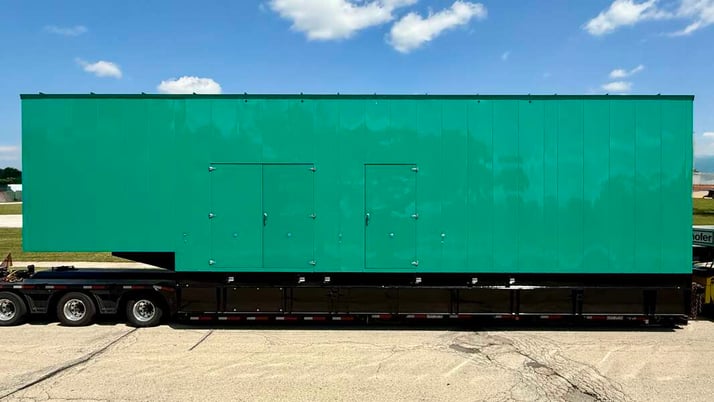 2500 KW Cummins #DQKAN, diesel generator set, 277/480 Volts, 3640 HP @ 1800 RPM, QSK60-G19 NR2, EPA Tier 2 - Image 1