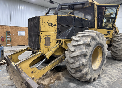 Tigercat #630B, skidder, motor exchanged a year ago, 80% tires, no leaks, winch, grapple, 2000 - Image 4