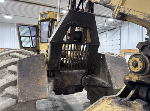 Tigercat #630B, skidder, motor exchanged a year ago, 80% tires, no leaks, winch, grapple, 2000 - Image 9