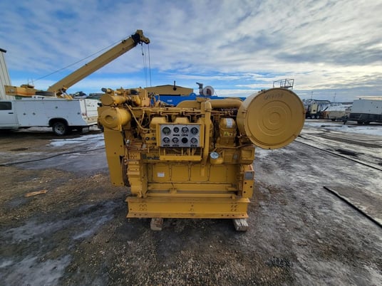 760 HP Caterpillar #3508-MUI, Industrial Engine, pump style governor, 1200 RPM, 2011 - Image 3
