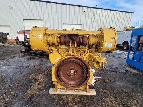 760 HP Caterpillar #3508-MUI, Industrial Engine, pump style governor, 1200 RPM, 2011 - Image 10