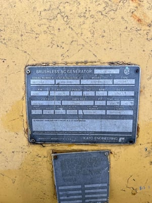 1050 KW, 1200 RPM, Kato #1050-680361111, Generator End, 3 phase, 1500 kVA, 347/600 V - Image 2