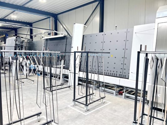 Lisec #I.G.-2026-L-R, Automated Insulating Glass Line, 78" x 98" Glass size, 2.4" max thickness, 28" - Image 2