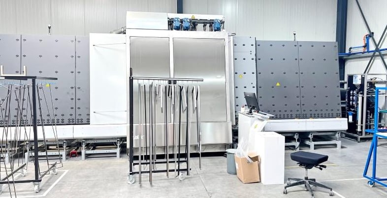 Lisec #I.G.-2026-L-R, Automated Insulating Glass Line, 78" x 98" Glass size, 2.4" max thickness, 28" - Image 3