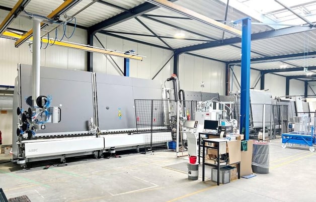 Lisec #I.G.-2026-L-R, Automated Insulating Glass Line, 78" x 98" Glass size, 2.4" max thickness, 28" - Image 9