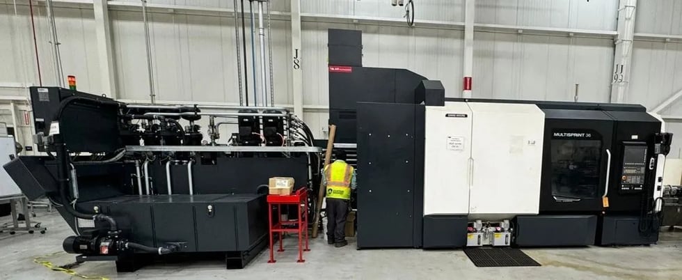 DMG, Mori #MultiSprint-36, 1.41" bar capacity, 7.08" bar feed, 6 spindle, Fanuc 30i-B, 2019 - Image 2