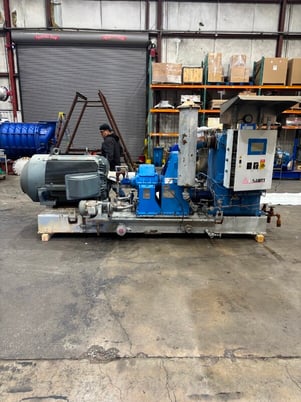 2100 cfm, 100 psig, Elliott #CP210M20, serial #E11026, AMI # 10342\ - Image 1