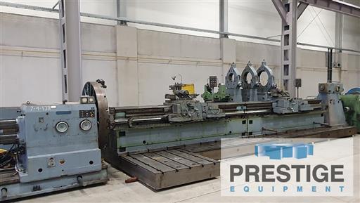 Poreba #TZG-400, 157" swing x 393" centers, 100 RPM, 30 ton capacity, threading, taper, 100 HP, 1980, #27429 - Image 2
