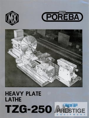 Poreba #TZG-400, 157" swing x 393" centers, 100 RPM, 30 ton capacity, threading, taper, 100 HP, 1980, #27429 - Image 4