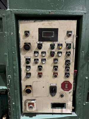 40 Ton, Danly #S2-450-96-54, straight side double crank, 20" stroke, 56" Shut Height, 12" adj., 25 SPM, 96" - Image 5