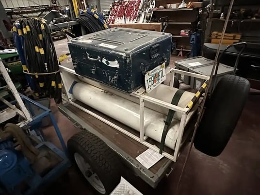 Portable air diving / scuba replacement trailer, air diving trailer, single axle trailer - Image 4