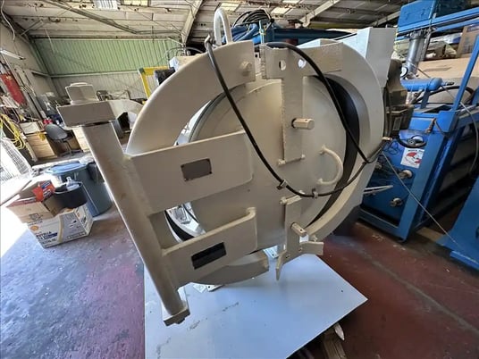 Hyperbaric Test Chamber, Dixie Manufacturing, 1850 psi, 24" inside diameter, 47.5" length, 2" view port - Image 7