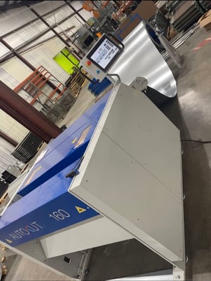49.25" Roper Whitney #Autokut-160 Coil Slitter, 5000 Coil 20" GA G90 x 48", 2022 - Image 5
