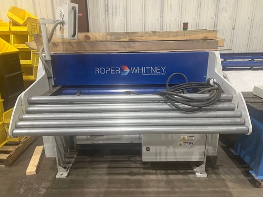 49.25" Roper Whitney #Autokut-160 Coil Slitter, 5000 Coil 20" GA G90 x 48", 2022 - Image 6