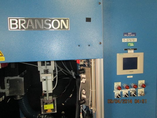 Branson #0187-IRAM-MINI-MEDUSA, plastic welding system, chiller, Control, spares, 2002 - Image 3
