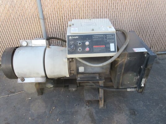 CompAir Hydrovane, rotary air compressor, 460 V Baldor motor - Image 1