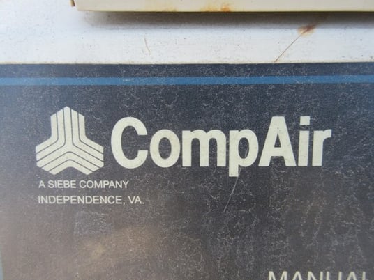 CompAir Hydrovane, rotary air compressor, 460 V Baldor motor - Image 4