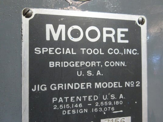 Moore #2, jig grinder - Image 7