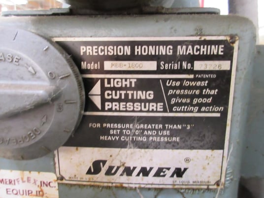 Sunnen #MBB-1800, precision honing machine - Image 5