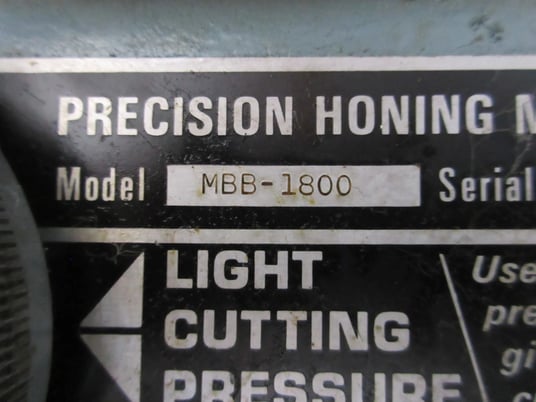Sunnen #MBB-1800, precision honing machine - Image 6