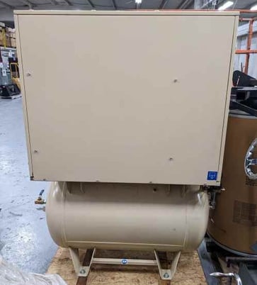 38 cfm, 210 psig, Ingersoll-Rand, rotary screw air compressor, 15 HP, 380 V., 2020 - Image 4