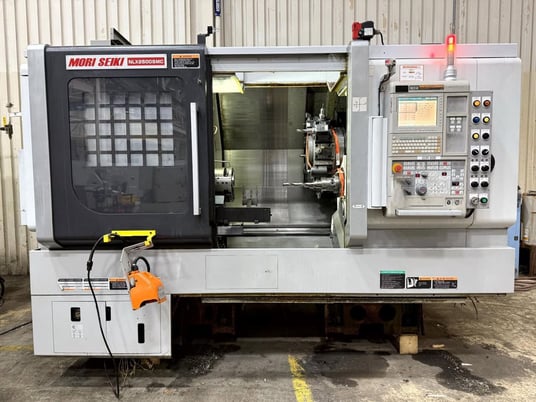 Mori Seiki #NLX-2500SMC/700, CNC lathe, multi-axis, 10" chuck, 3.5" bar, 31.3" centers, chip conveyor - Image 1