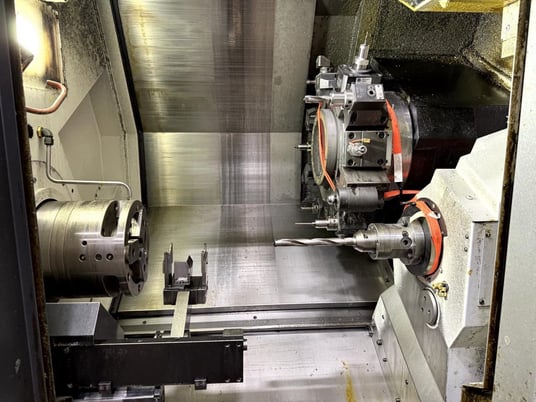 Mori Seiki #NLX-2500SMC/700, CNC lathe, multi-axis, 10" chuck, 3.5" bar, 31.3" centers, chip conveyor - Image 3