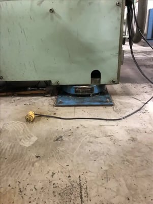 220 Ton, Aida #NCS-200(1), straight side double crank press, 5.5" stroke, 17.9" die height, 4.3" slide - Image 6