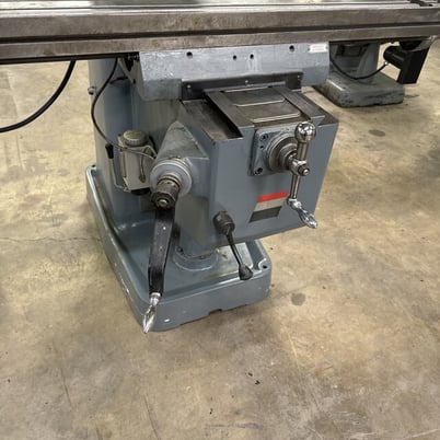 Clausing #FV-1, cnc vertical mill, 48" L table, R-8 spindle taper, 60-4000 RPM, 3 HP, 220 V., Trak Control w/ - Image 5