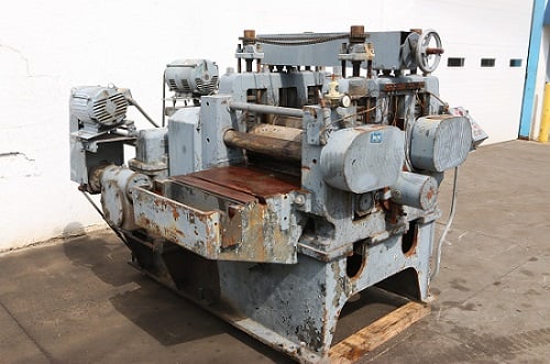 Torrington sizing slab mill, manual adjustment all rolls, push buttons - Image 1