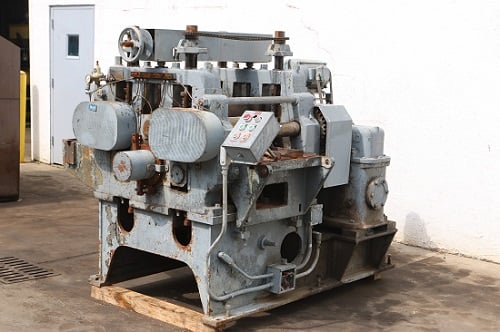 Torrington sizing slab mill, manual adjustment all rolls, push buttons - Image 3