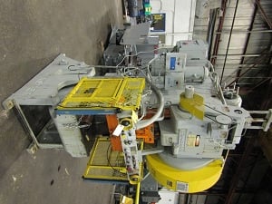45 Ton, Minster #5 DieMatic, OBI flywheel press, 4" stroke, 15-3/4" Shut Height, 3" adjustable, air clutch - Image 4