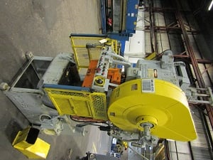 45 Ton, Minster #5 DieMatic, OBI flywheel press, 4" stroke, 15-3/4" Shut Height, 3" adjustable, air clutch - Image 5