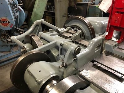 U.S. Baird #8, 4-slide machine, 1/2" wire diameter, 1-1/2" ribbon diameter, 24" wire feed length, solid cams - Image 3