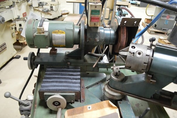 13/16" to 1/4" Rush #132A, semi automatic drill grinder, 14" drill length, pneu 6-jaw chuck, 280 V., 5 HP - Image 4