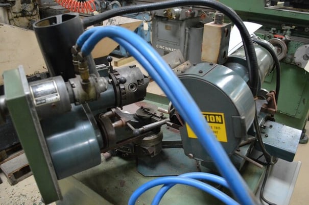 13/16" to 1/4" Rush #132A, semi automatic drill grinder, 14" drill length, pneu 6-jaw chuck, 280 V., 5 HP - Image 7