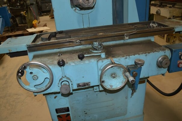 6" x 18" Norton, hydraulic surface grinder, 8" x 3/4" x 1-1/4" wheel, 1.5 HP - Image 1