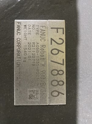 Fanuc, M-900iB/360, robot with R-30iB Plus controls, Leoni dress pack - Image 6