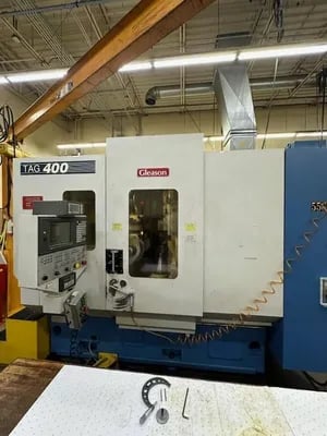 Gleason #Tag-400, CNC generating style gear grinder, 400mm capacity, w/filtration, s/n 1021, 1995 - Image 2