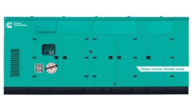600 KW Cummins #DQCA, standby diesel generator, weatherproof enclosure, 1800 RPM, 120/208 Volts, new, 2023 - Image 1