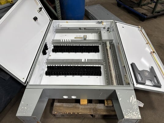 Hoffman #604810LP, Floor Standing 12X Vertical Enclosure 60 x 48 Control Cabinet - Image 3