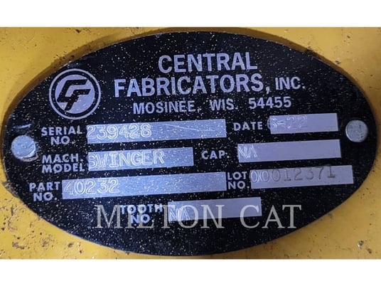 Wainroy M314-M315 SWINGER COUPLER, Bucket, S/N: 239428, 2022 - Image 3