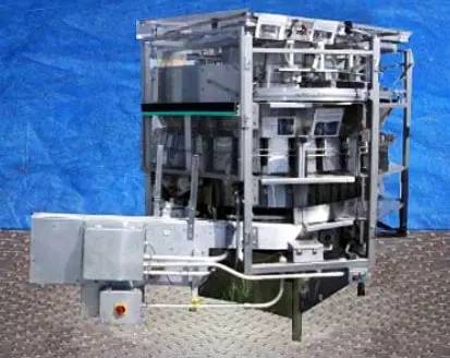 Hoppmann #FRS-60-SS, centrifugal bottle capacity feeder, (30) 5-1/2" L x 3" W x 9" H pockets, 1995 - Image 3