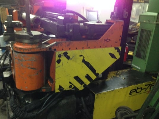 3" Adaptive Motion #EB-76-EPA, CNC tube bender with electric push assist, dual loop feedback, 2006 - Image 4