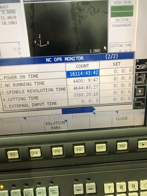 Okuma #Genos-M560-V, CNC vertical machining center, 32 automatic tool changer, 41.34", 22" Y, 18.1" Z, 15000 - Image 4