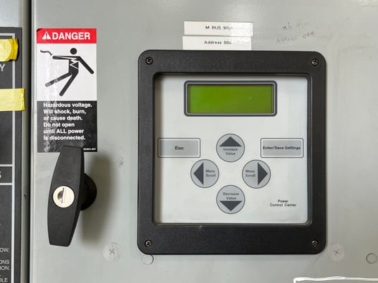 1600 Amp. ASCO 7000 Series, power transfer & bypass switch, 480/277 Volts, Type 1 enclosure - Image 8